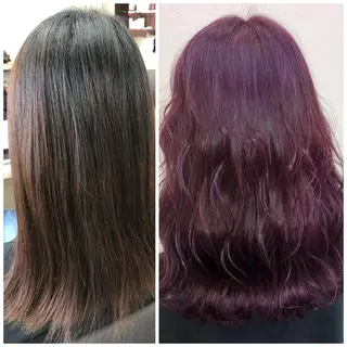 セミロング カラー MAKO ❤️🔥NEXTのヘアスタイル