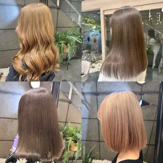 セミロング カラー 🇰🇷レイヤー/ト レンドまつげ🎀ミキのマツエク・マツパデザイン