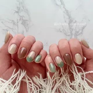 ネイル シンプルネイル EMIKOのネイルデザイン