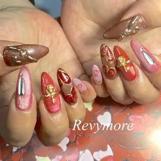 ロング ネイル nail salon Revymoreのネイルデザイン