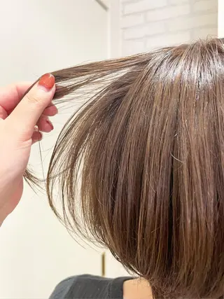 ショート カラー ヘアアレンジ シールエクステ横浜 🐏☁️miminaのヘアスタイル