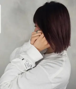 ショート 美容院 コッペパンのヘアスタイル