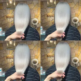 セミロング カラー レイヤー×艶髪特化 マネージャー安藤光司のヘアスタイル