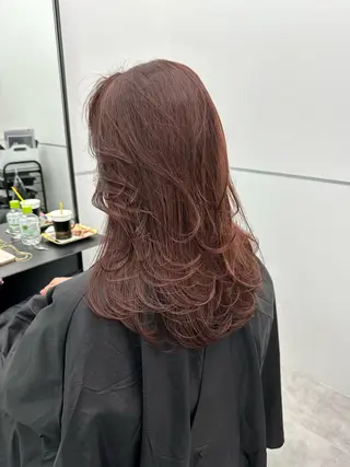 ロング カラー 髪質改善 /ツヤ髪/植竹偉吹のヘアスタイル