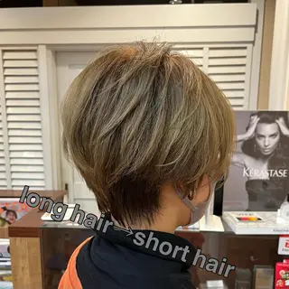 ショート number yukiのヘアスタイル
