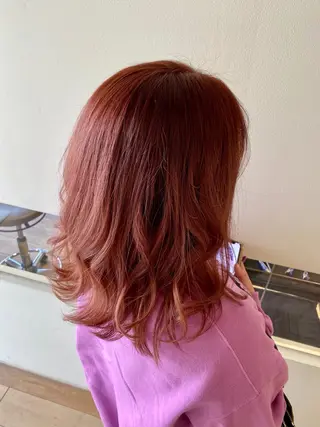 ミディアム カラー INCE HAIR 竹牟礼翔のヘアスタイル