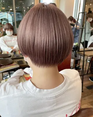 ショート メンズ/パーマ /レディース髪質改善のヘアスタイル
