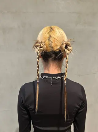 ロング ヘアアレンジ タナカ カナ🫧のヘアスタイル