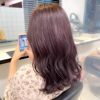 カラー 💗ブリーチなし暖色 kotono💗のヘアスタイル