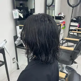 ショート カラー パーマ ヘアアレンジ メンズ キッズ ネイル マツエク・マツパ アイブロウ mona/ ストレートスタイル✨のヘアスタイル