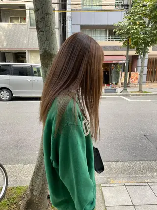 ロング ヘアアレンジ 韓国好き🇰🇷 美容師MIKUのヘアスタイル