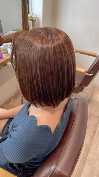 ショート カラー cut/nail ▫️イチカ🌻のネイルデザイン