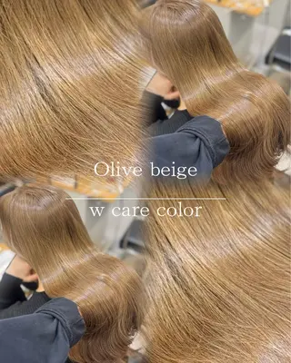 ロング カラー 宮本 優のヘアスタイル