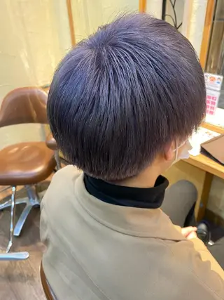 ショート カラー パーマ ヘアアレンジ メンズ キッズ ネイル マツエク・マツパ 🌈髪質改善・美髪矯 正・平野瀬乃🌈のヘアスタイル