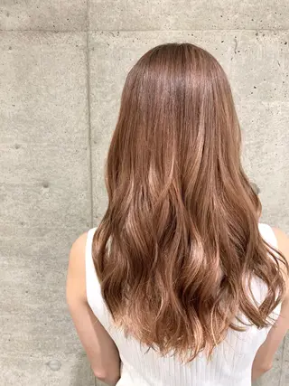 ロング カラー ハイライトが 得意なニキです😊のヘアスタイル