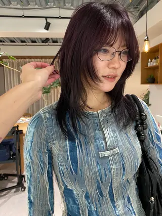 ロング カラー iroha/ n.w.h🎀のヘアスタイル