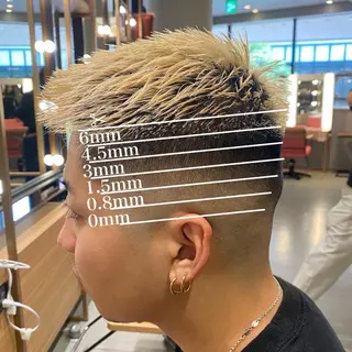 ショート メンズ unopulir 景山　凌のヘアスタイル