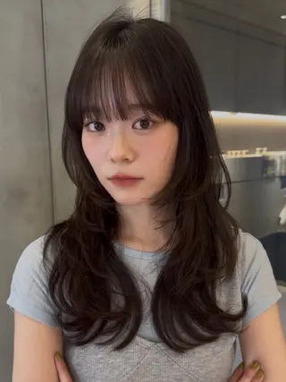 カラー ゆうま/ 抜け感艶カラーのヘアスタイル