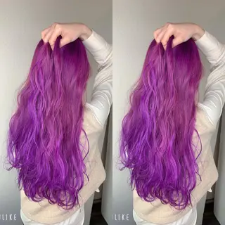 ミディアム カラー 似合わせ/ブリーチ カラー.岡田友仁のヘアスタイル