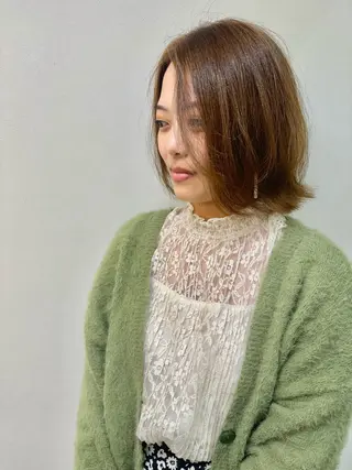 ショート カラー 木原良 (キハラ リョウ)のヘアスタイル