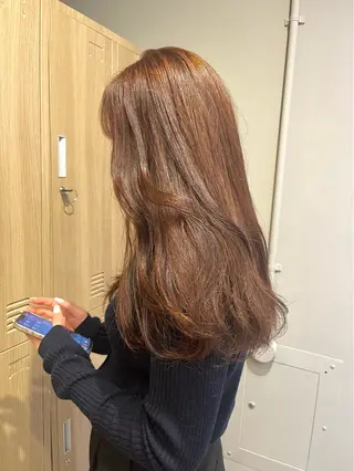 カラー レイヤーカット🍏 オリーブ/ののかのヘアスタイル