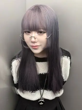 ロング カラー 名古屋/栄/ カラー/はるなのヘアスタイル