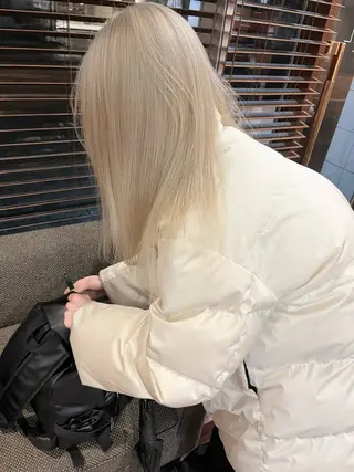 ロング カラー ヘアアレンジ 溝口 ひなこのマツエク・マツパデザイン