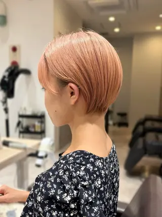 ショート レイヤー/ワンホン 🤍wakaのヘアスタイル