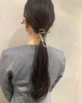 ロング 優作 〜圧倒的信頼〜のヘアスタイル