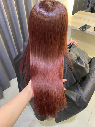 ロング カラー 才田 まりなのヘアスタイル