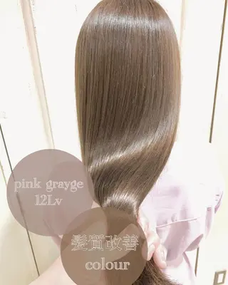 ロング カラー ヘアアレンジ Zina福岡天神🪞 髪質改善🪞レイヤーのヘアスタイル