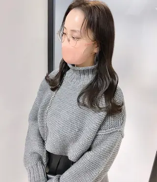 セミロング カラー マンツーマン半個室 tamuraのヘアスタイル