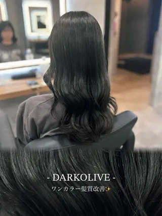 ロング カラー 赤みなし ×透明感🫧YUNAのヘアスタイル