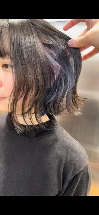 ショート カラー ハイトーン /レイヤー/ふみやのヘアスタイル