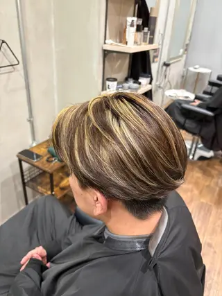 メンズ Hair Place SoL 磯淵蓮のヘアスタイル