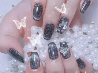 ネイル 🦋チップ長さだし 専門店🦋のネイルデザイン
