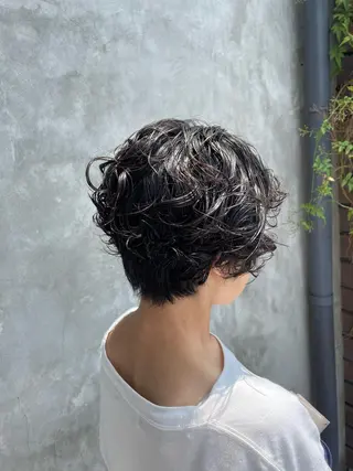 パーマ 石川 舞のヘアスタイル