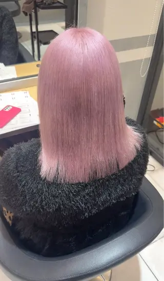 ミディアム たかはし るなのヘアスタイル