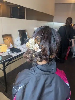 ロング ヘアアレンジ マンツーマン/大人髪 /野口弥生のヘアスタイル