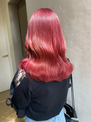 ロング ハイトーンカラー 🩷NANAのヘアスタイル
