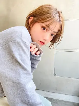 ショート 🏄MUSASHI カラー/レイヤー/のヘアスタイル