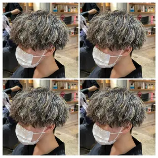 カラー パーマ メンズ 💎髪質改善／艶髪 荻原💎のヘアスタイル