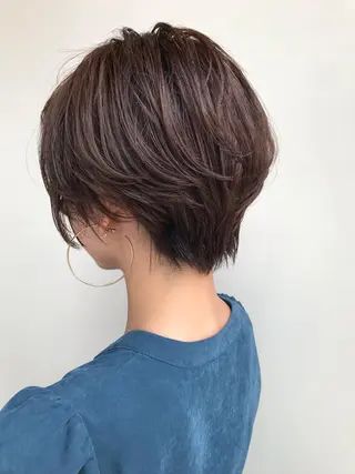 ショート ヒラヤマ ユウスケのヘアスタイル