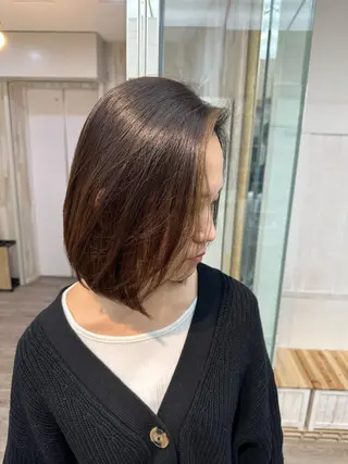 ショート KEIGO/ ベージュカラーのヘアスタイル