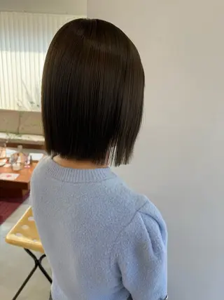 ミディアム カラー まなみ/ PORT SALONのヘアスタイル