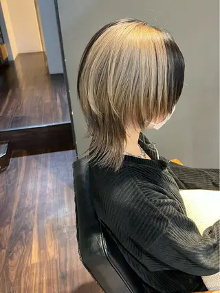 ミディアム カラー ハイトーン/ボブ 🎀sonokaのヘアスタイル