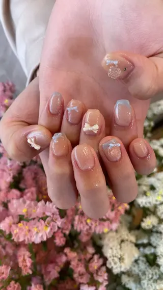 ネイル crystal ⭐︎ colorのネイルデザイン