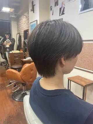 ショート ミニボブ/レイヤー ボブ/渋谷/ 宍戸のヘアスタイル