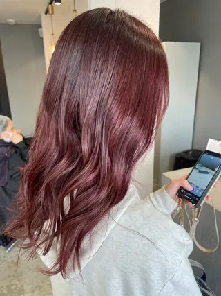 ロング 《nico》 髙橋秋花🖤🧡のヘアスタイル