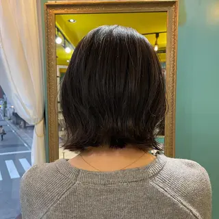ショート カラー 末石 智のヘアスタイル